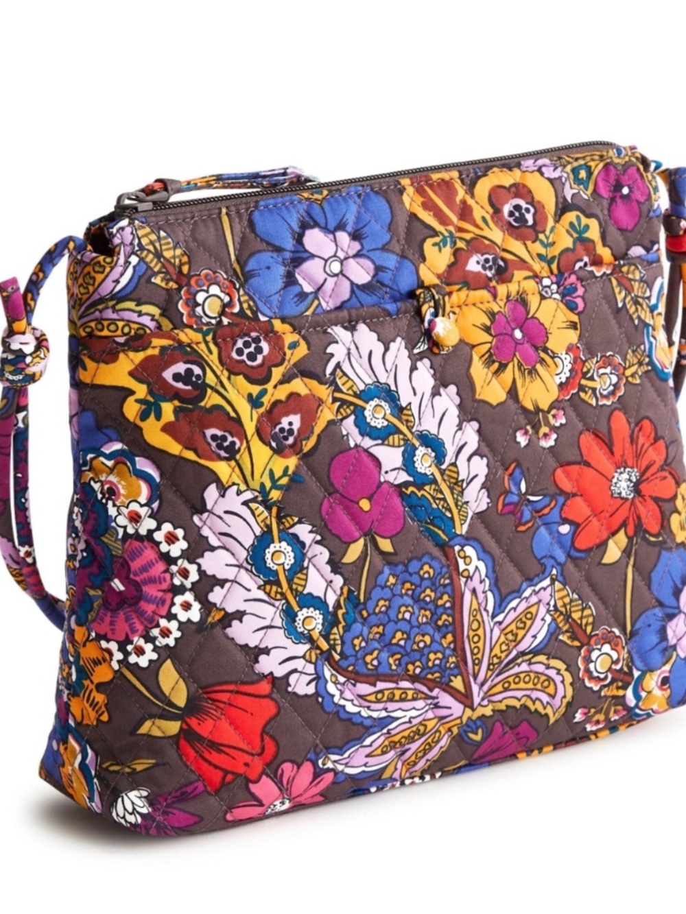 Brand New Vera Bradley Original Hipster Floral Bouquet handbag purse